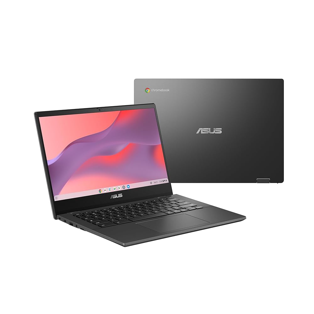 ASUS Chromebook CM14 Laptop computer – 14″ HD Anti-Glare Display screen (1366×768), MediaTek Kompanio 520 Processor, 4GB RAM, 64GB eMMC Storage, ChromeOS, Grey – Mannequin CM1402CM2A-DS44, Gravity Gray