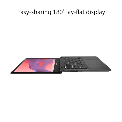 ASUS Chromebook CM14 Laptop computer - 14" HD Anti-Glare Display screen (1366x768), MediaTek Kompanio 520 Processor, 4GB RAM, 64GB eMMC Storage, ChromeOS, Grey - Mannequin CM1402CM2A-DS44, Gravity Gray