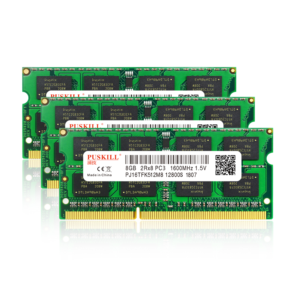 DDR3 Laptop computer RAM Reminiscence Module 4GB/8GB, 1333MHz/1600MHz, 1.35V/1.5V