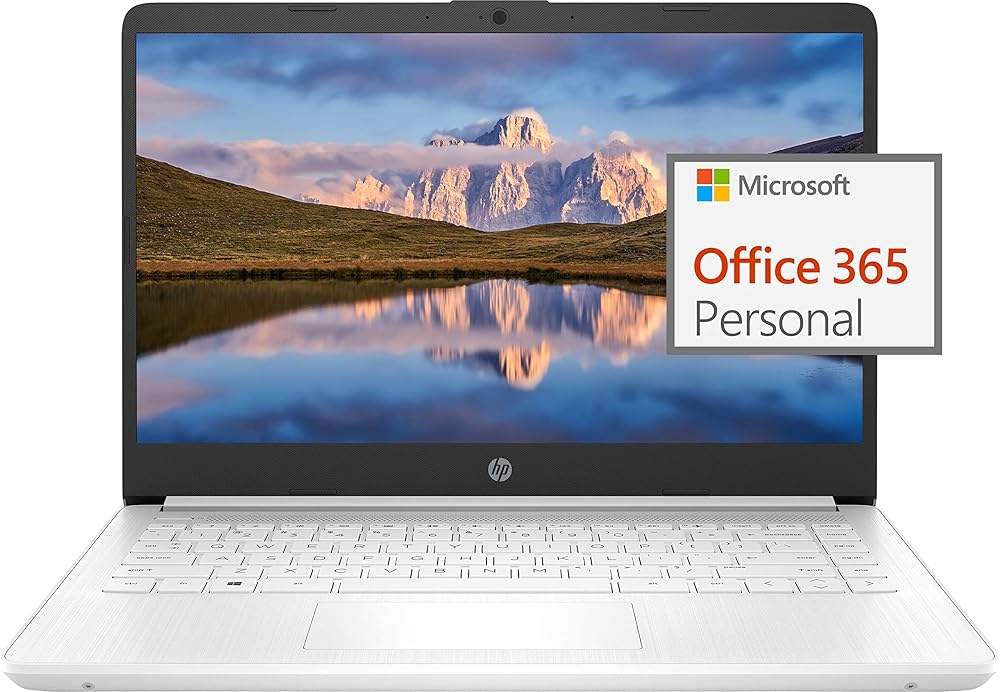 HP 14” Extremely-Gentle Laptop computer for College students and Professionals, Intel Quad-Core Processor, 8GB RAM, 192GB Storage (64GB eMMC + 128GB Ghost Manta SD Card), Consists of 1 Yr of Workplace…