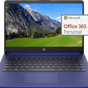 HP Newest 14″ Extremely-Light-weight Laptop computer for College students and Professionals, Intel Quad-Core N4120, 8GB RAM, 192GB Storage (64GB eMMC + 128GB Micro SD), 1-12 months Workplace 365, Webcam,…