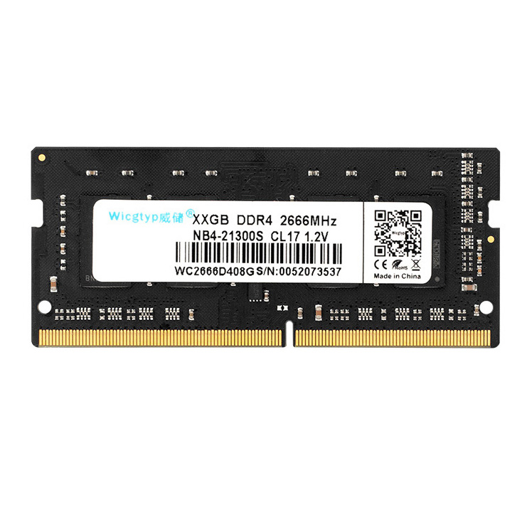 Wicgtyp Wholesale DDR4 8GB Laptop computer RAM Reminiscence 1RX8 PC4 19200S 2400MHz Pc Elements